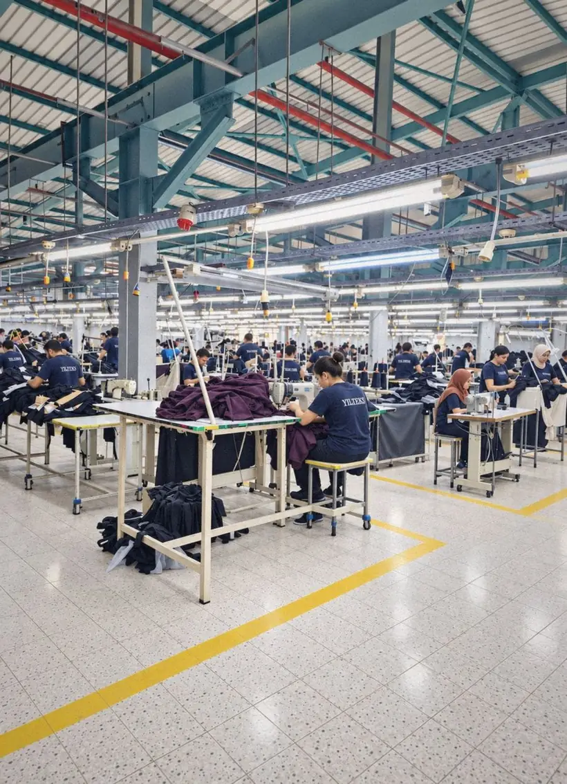 Yılteks Egypt production floor